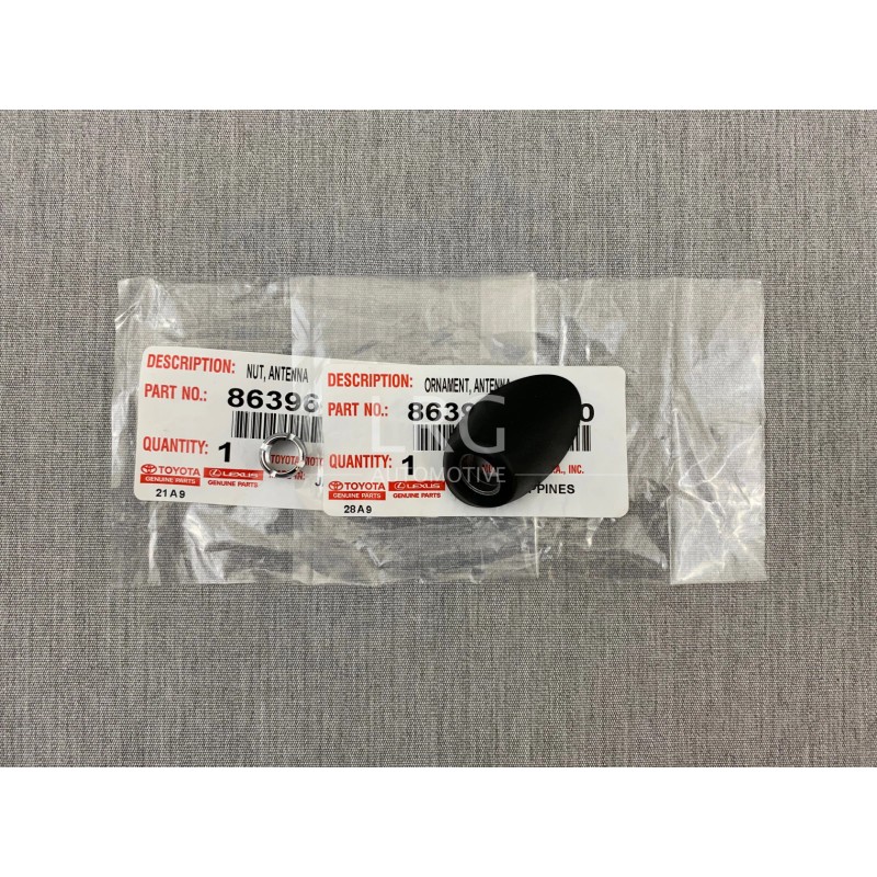 Toyota Tacoma 2005-2015 Genuine OEM Antenna Nut & Rubber Surround