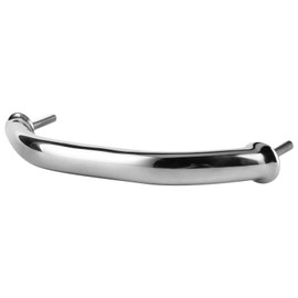 Boat Handle,Marine Stainless Steel Grab Handle,Boating Deck Hardware,Marine Boat Handle Door Grab Bar Handrail Oval Stainless Steel Rail Grip for Hatch Deck300mm (A (8 inches 220mm))