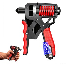 Ergonomic Adjustable H-Grip Hand Trainer, Forearm Strengthener with Counter and Non-Slip Handles, Can Quickly Strengthen the Wrist Forearm and Fingers