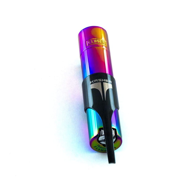 Kasher’s Metallic Lighter with Multipurpose Lighter Tool - A Stunning