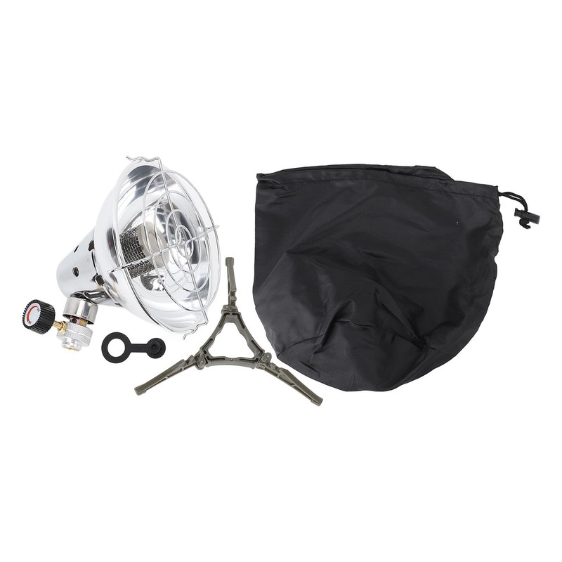 Portable Gas Heater Rapid Warming Adjustable Firepower Mini Gas Tank