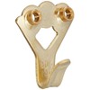 OOK 533714 Concrete/Brick Hanger, 100 lb, Gold