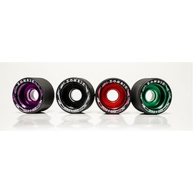 Sure-Grip Zombie Wheels Roller Derby Speed Skating (Max Purple 89A)