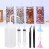 MingQiEven 8 Pack Snow Globe Tumbler DIY Kit - Includes