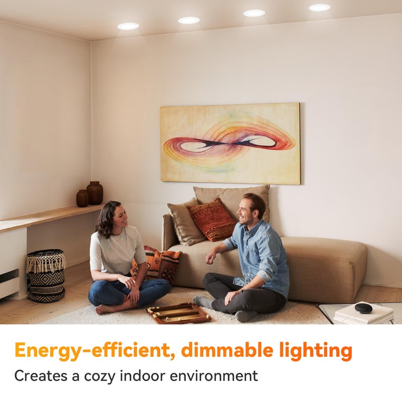 TJOY 12 Pack BR30 Led Bulb 65W Equivalent, Dimmable LED