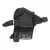 Microshift Mezzo Right Thumb-Tap Shifter, 7-Speed, Optical Gear Indicator, Shimano