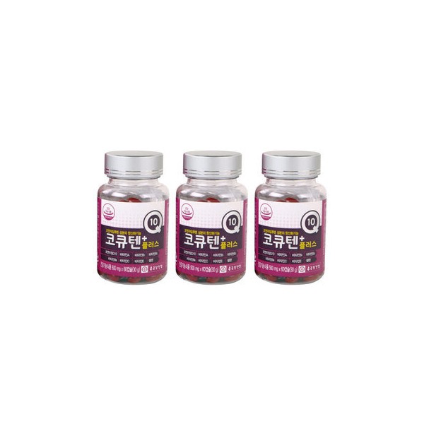 Chong Kun Dang Health CoQ10 Plus 60 capsules x 3,