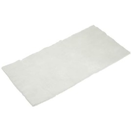 POSH 800436 Long Fiber Glass Wool Muffler Silencer 9.8 x 19.7 inches (250 x 500 mm), Thickness 0.4 inches (10 mm)