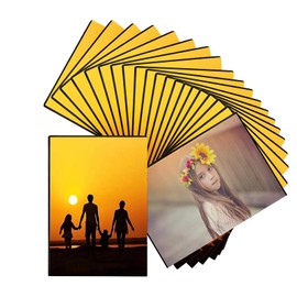 Magnetic Picture Frame, Magnetic Photo Frames for Refrigerator 4x6 inch, Magnet Picture Frames for Fridge, Cabinet, Metallic Surfaces (20 pcs)