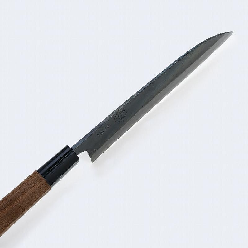 包丁　舟行　元兼「極上」鍛造黒打両刃 土佐型舟行包丁165mm