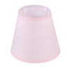 Aspen Creative 56005, Empire Uno Lamp Shade, Baby Pink, 5"