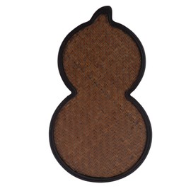 Mat Surface Bamboo Small Tea Tray Tea Plate for Teawares Teaset Saucers Tea CeremonyGourd