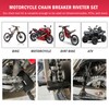 Chain Breaker Tool Kit, 13pc Motorcycle Chain Breaker and Riveting