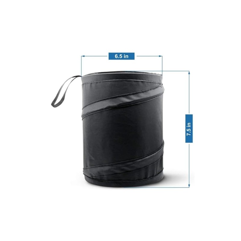Bote de Basura para Auto, Cubo de Basura Plegable para