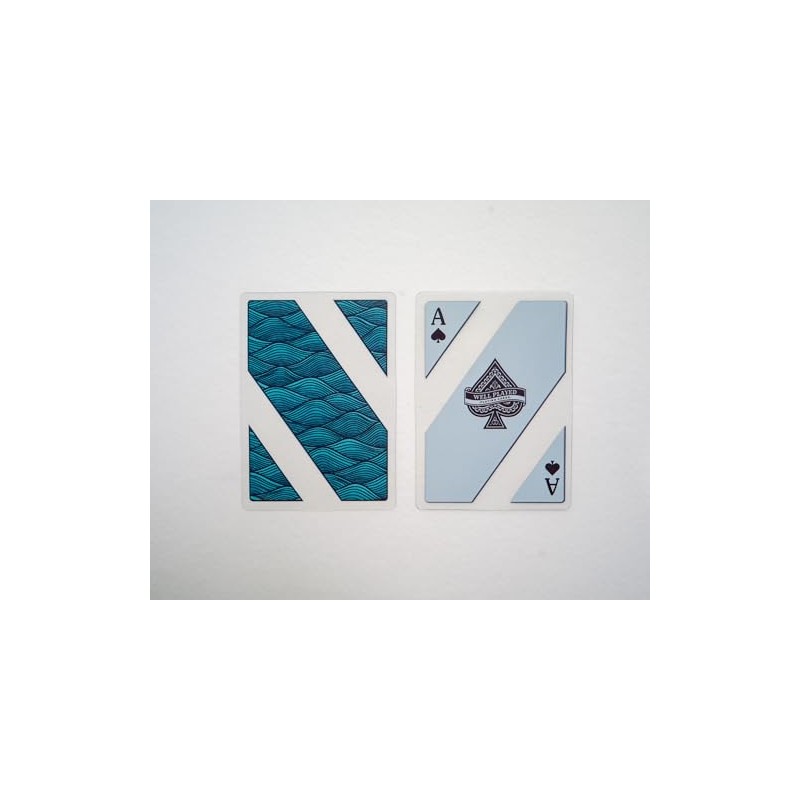 Well Played Waterproof Clear Plastic Playing Cards - Standard Deck