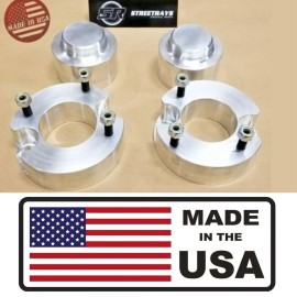 StreetRays [Originals] [SR] 2.5 Front & 2" Rear Billet Leveling Spacer Lift Kit 02-09 Chevy Trailblazer