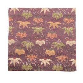 Nakagawa Masashichi Shoten Tea Utensils, Ancient Fabric Kobukusa, Paulownia Bamboo Arabesque Pattern, Specialty Ripped