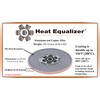 Heat Equalizer-6 inch None Stick Copper finish Heat Diffuser for
