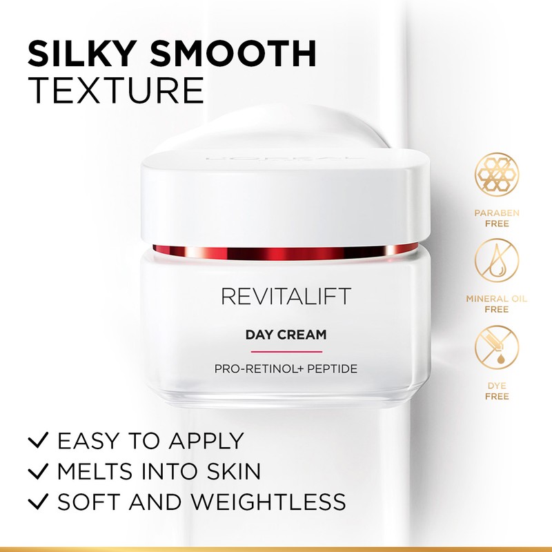 L'Oréal Paris Revitalift Advanced Anti-Wrinkle Firming Day Cream to Fade