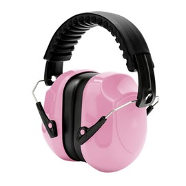 Harilla Earmuffs Noise Reduction Soundproof Earmuffs Hearing Protection Device Compact Soft Adjustable Woodworking Pink