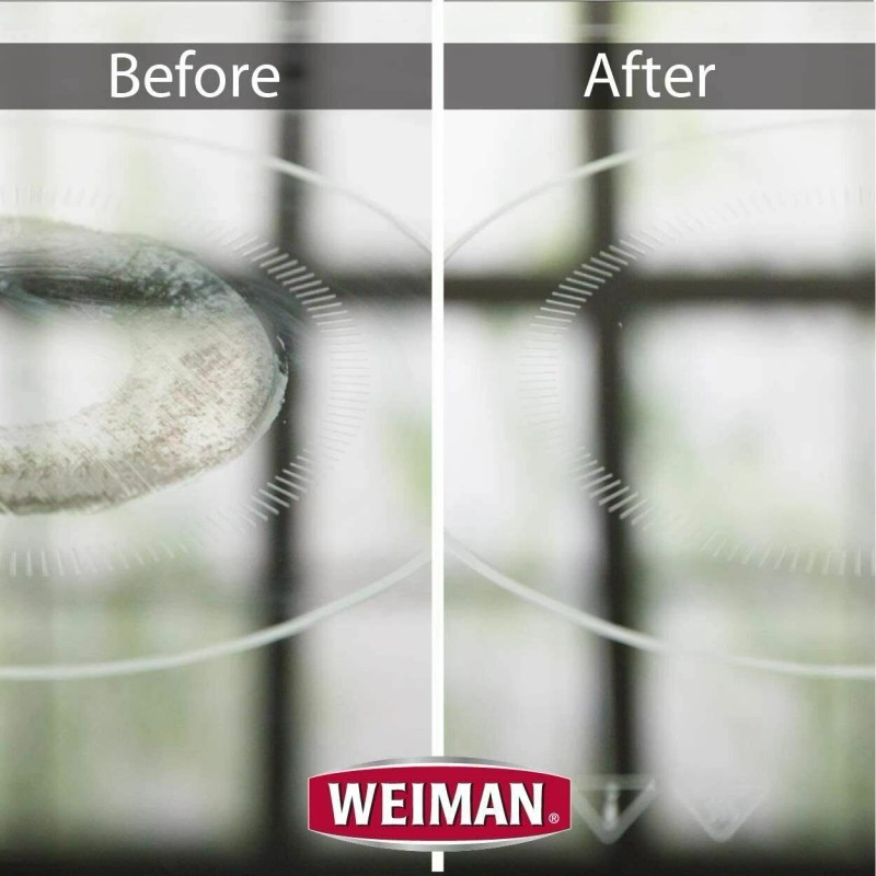 WEIMAN GLASS COOK TOP Heavy Duty CLEANER & POLISH Clean