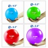 Yes4All Soft Weighted Toning Ball Smooth 4lb Pair