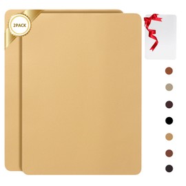 HOMEDOA 2 Pack Leather Patches for Couch 8x11 inch(Camel), Leather Patch Kit, Self-Adhesive Leather, Leather Sticker, Durable Self Adhesive Leather Repair Patches for Sofa, Couch Car Seat