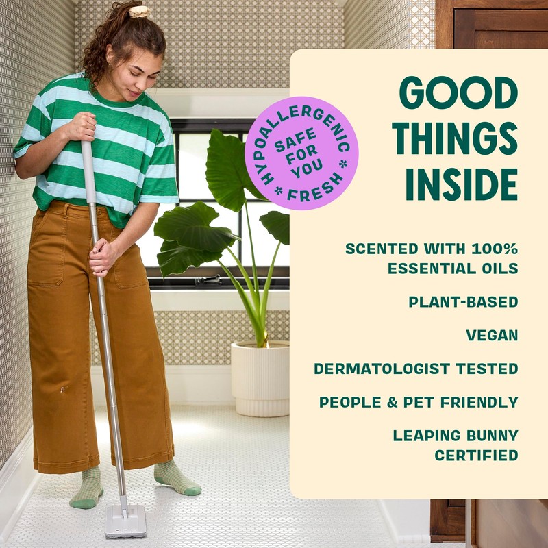 Aunt Fannie's Ultra Concentrated Floor Cleaner Vinegar Wash, Multi-Surface Solution