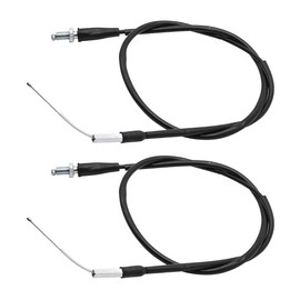 Cylinman 2pcs Throttle Cable Fit for Yamaha Big Bear 400 YFM400 YFM400H YFM400F 2X4 4X4 2000 2001 2002 2003 2004 2005 2006 2007 Replace for 5FU-26311-01-00,5FU-26311-00-00