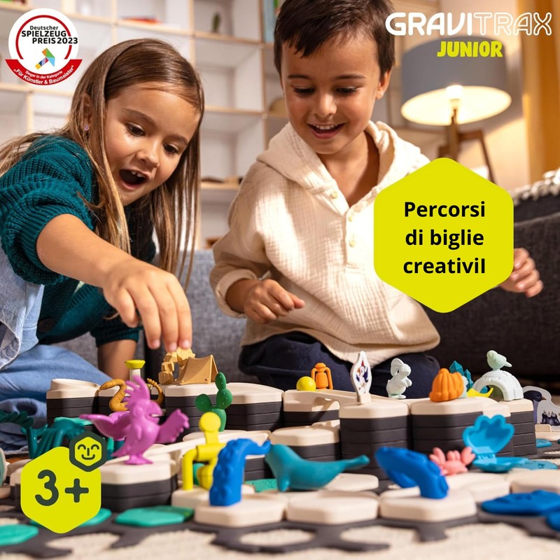 Ravensburger - GraviTrax Junior Element My Trap: Ingoia e rilascia