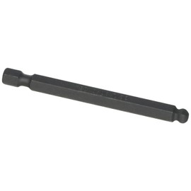 BONDHUS BH7/32 No.10811 Hex Ball Point Power Bit, 7/32 Inches, Insertion Angle: 0.25 inches (6.35 mm), Total Length: 3.0 inches (76 mm), Black Dyed