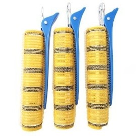 Chunil Hair Roller 105MM Small Yellow 5034 - Hair Styling Roller for Bangs Rod 2ea