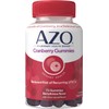 AZO Cranberry Urinary Tract Health Gummies Dietary Supplement, 2 Gummies = 1 Glass of Cranberry Juice, Helps Cleanse & Protect, Natural Berrylicious Flavor, Non-GMO, 72 Gummies