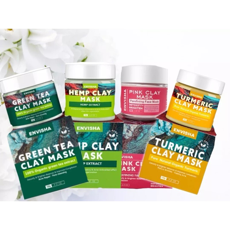 Envisha Mascarilla Blanqueadora Facial De Turmeric, Envisha