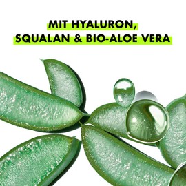 SANTE Naturkosmetik Moisture Fresh Moisturising Mask with Hyaluron, Squalane & Organic Aloe Vera, Nourishing Face Mask, Nourishing Mask for Intensive Moisturising and Smooth Skin, 10 x 8 ml