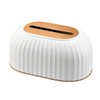 Rectangular Tissue Box Lid for Disposable Tissues, Tissue Box Holder