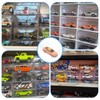 120 PCS 1/64 Display Case for Model Car,Clear Display Case,Storage