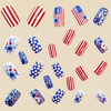 Independence Day Press on Nails Medium Square 4th of July