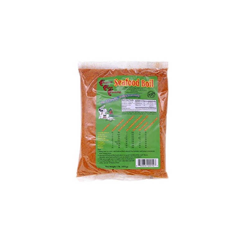 Creative Cajun Cooking Seafood Boil Seasoning 1 lb bag
