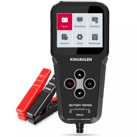 KINGBOLEN 6V&12V&24V Heavy Duty Truck Car Battery Load Tester Charging System Analyzer US