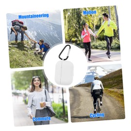 COHEALI 3 Sets Wear Resistant Earphone Covers for Stylish and Protective Ear Buds Cases with Removable Hook Compact Design for Easy Carrying and Full Protection