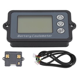 Battery Monitor ABS Housing Waterproof Portable Multifunctional Battery Voltage Meter for Testing 8-
