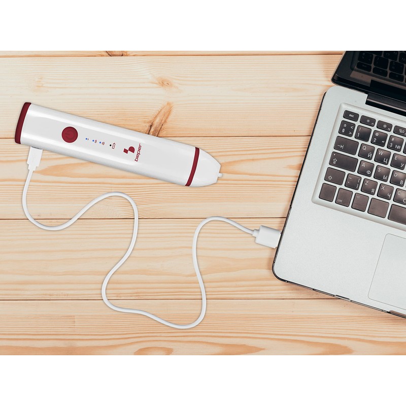 BEPER P102SBA008 Montalatte Elettrico Ricaricabile USB - Monta Latte per