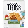 Good Thins Garden Veggie Rice Snacks Gluten Free Crackers, 3.5