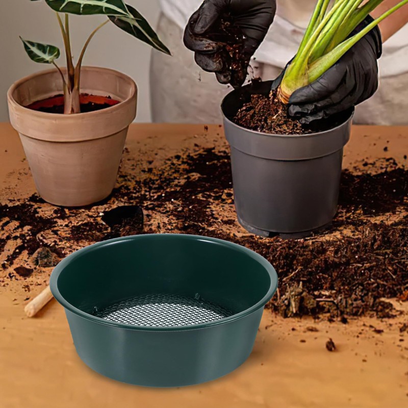 Soil Sifter Compost Sifter Gardening Mesh Garden Sieve Soil Sand
