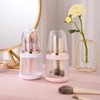 Tohoee 3 in 1 Makeup Brush Holder Cosmetic Organiser Removable