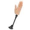 Nail Training Practice Hand Professional Bendable Silicone Female Mannequin Hand
