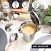 Oak & Steel - Double-Walled Insulated Gravy Sauce Thermal Jugs,