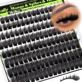 Manga Lash Clusters Spiky Eyelash Clusters Wispy Anime Eyelash Extensions