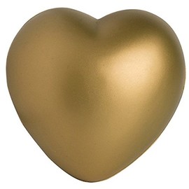Golden Heart Stress Toy
